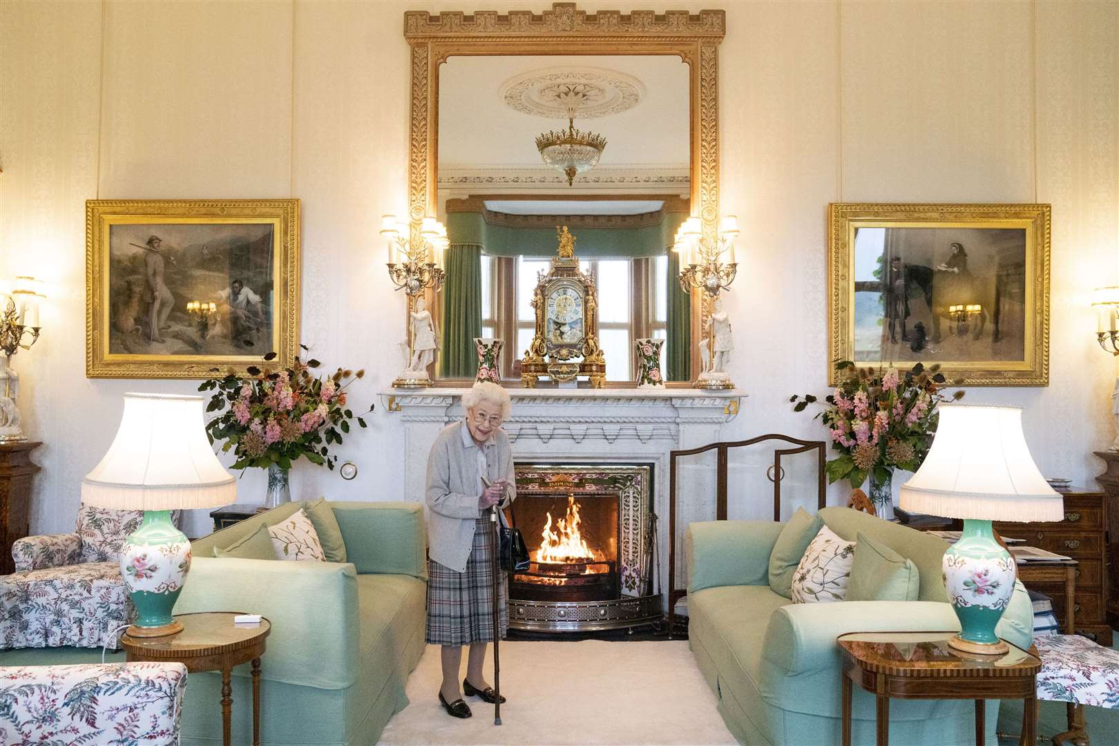 The Queen at Balmoral awaiting Liz Truss (Jane Barlow/PA)