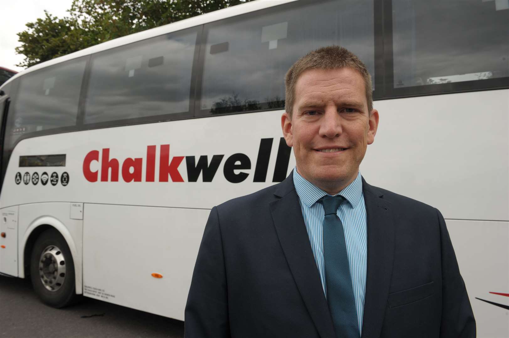 Roland Eglinton, director of Chalkwell Coach Hire. Picture: Steve Crispe (19964198)