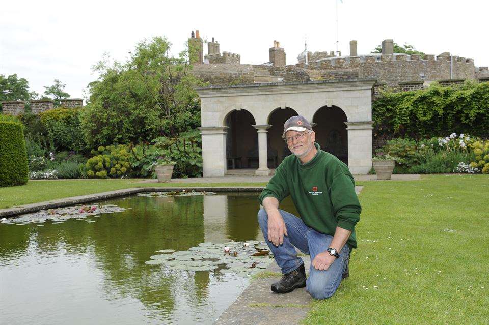 Walmer Castle gardener Tom Hooijenga