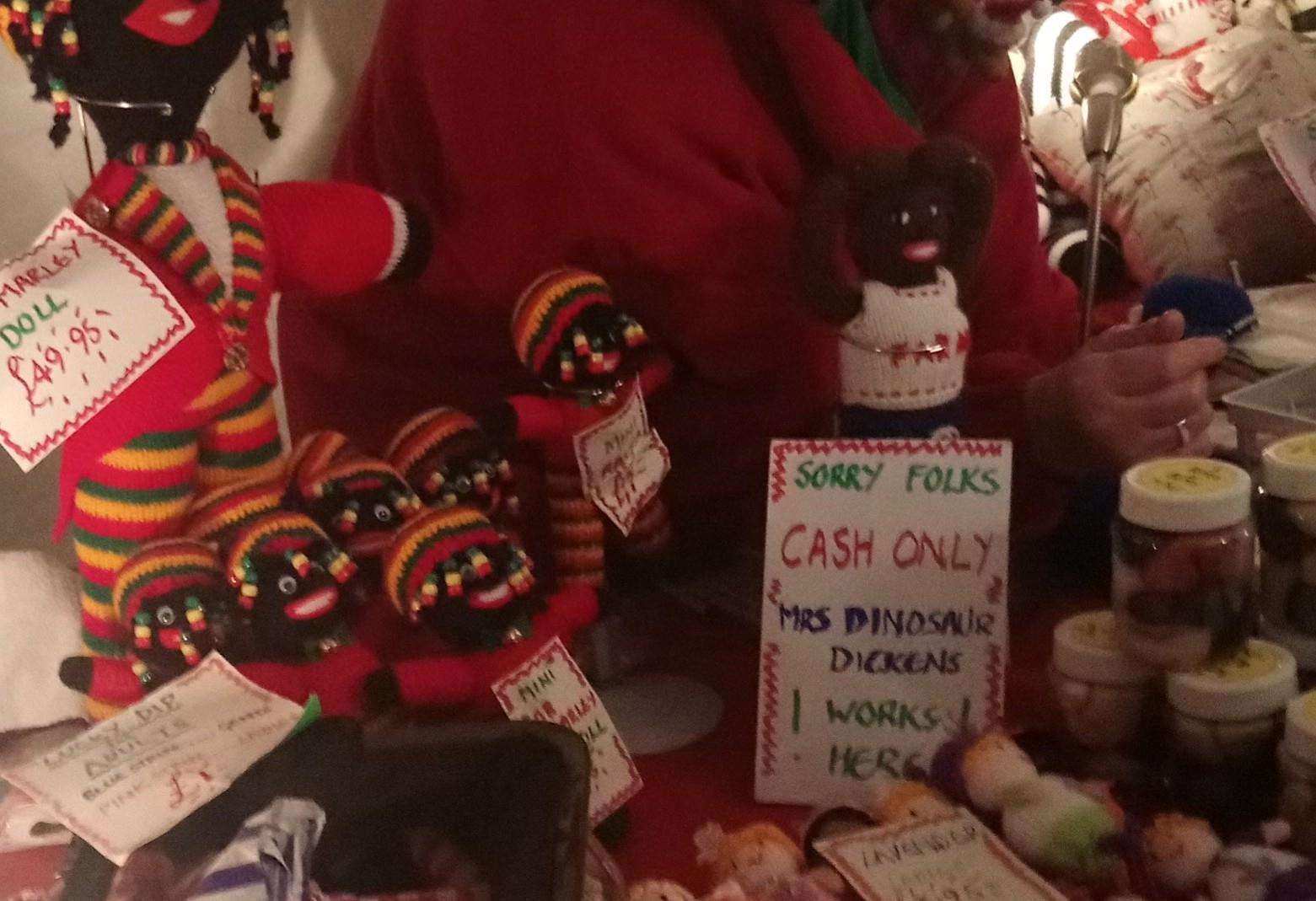 A Mo Farah 'golly' doll was on sale at Rochester Christmas Market (5625220)