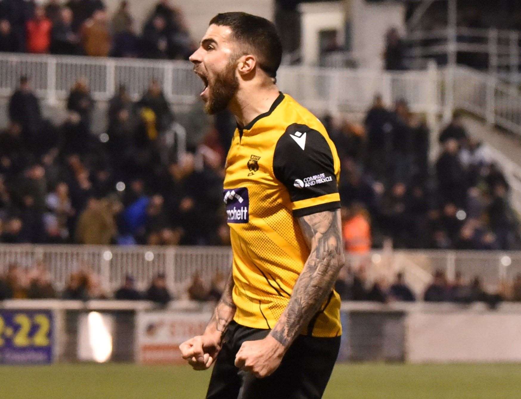 Joan Luque is to leave Maidstone this summer. Picture: Steve Terrell