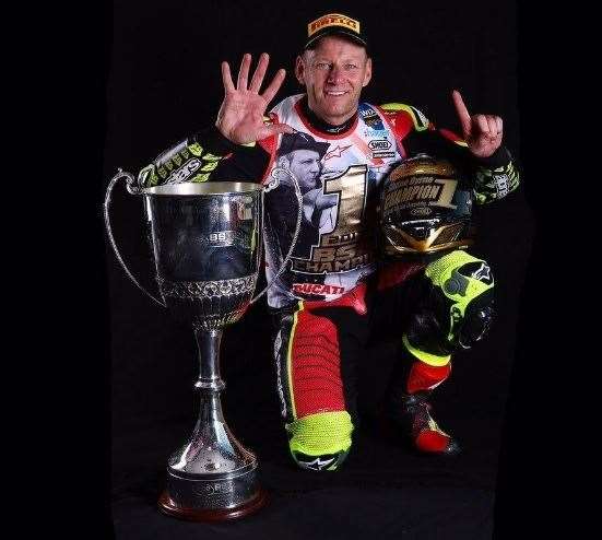 Six-time motorcycle champion Shane 'Shakey' Byrne from Sheppey admits his behaviour was wrong