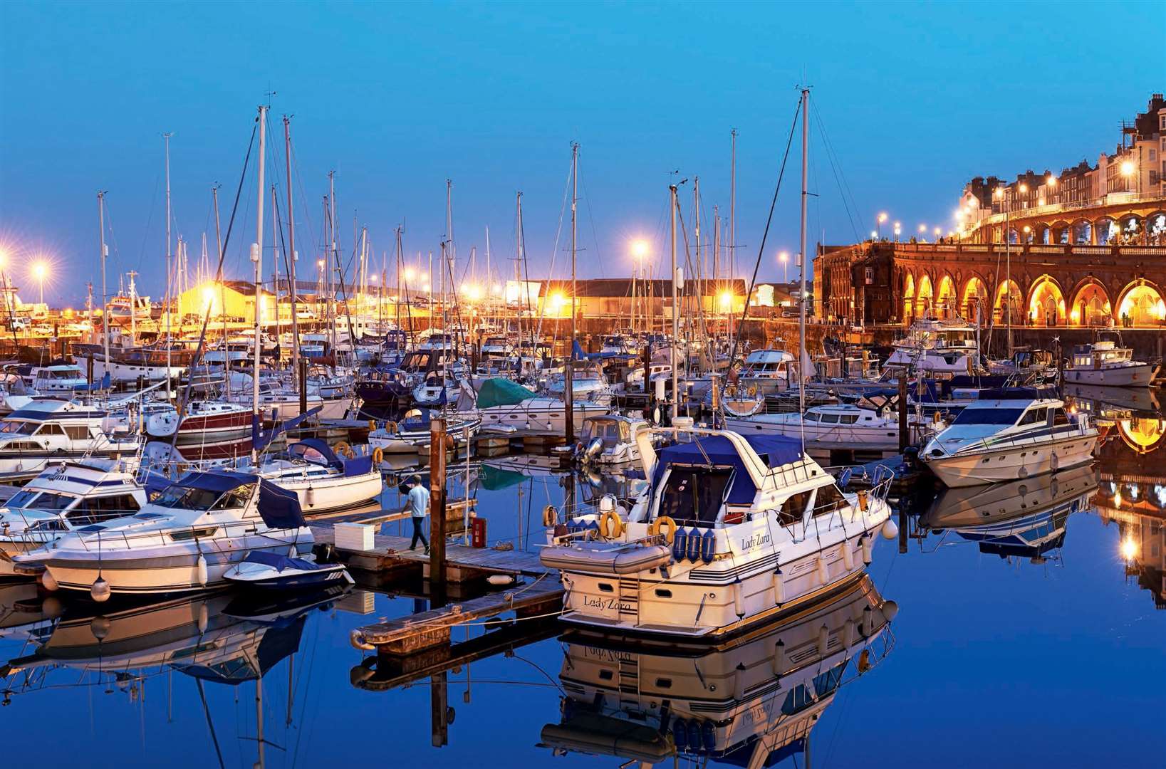 Ramsgate's Royal Harbour is helping revive the town but it needs strong local authority leadership to build on the foundations it has established. Picture: Visit Kent