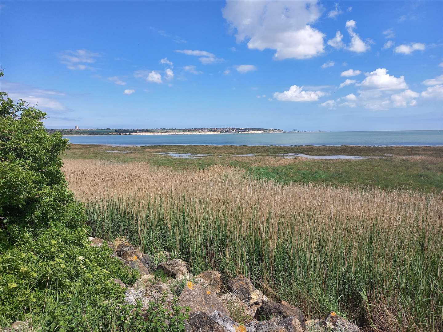 A major search operation was launched in Pegwell Bay, between Ramsgate and Sandwich