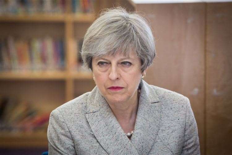 Theresa May resigned