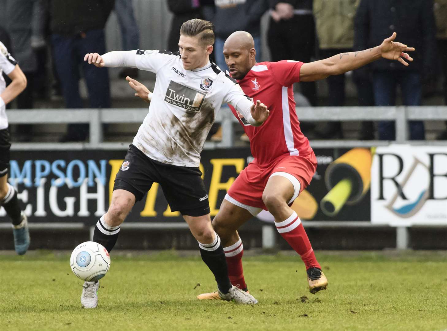 Andy Pugh has been joined at Dartford by Alex Wall, Delano Sam-Yorke and Kudus Oyenuga Picture: Andy Payton