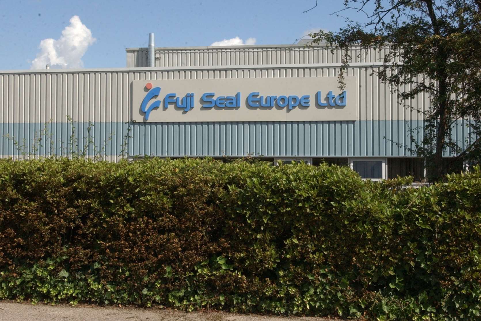 The Fuji Seal Europe plant in Gillingham Business Park
