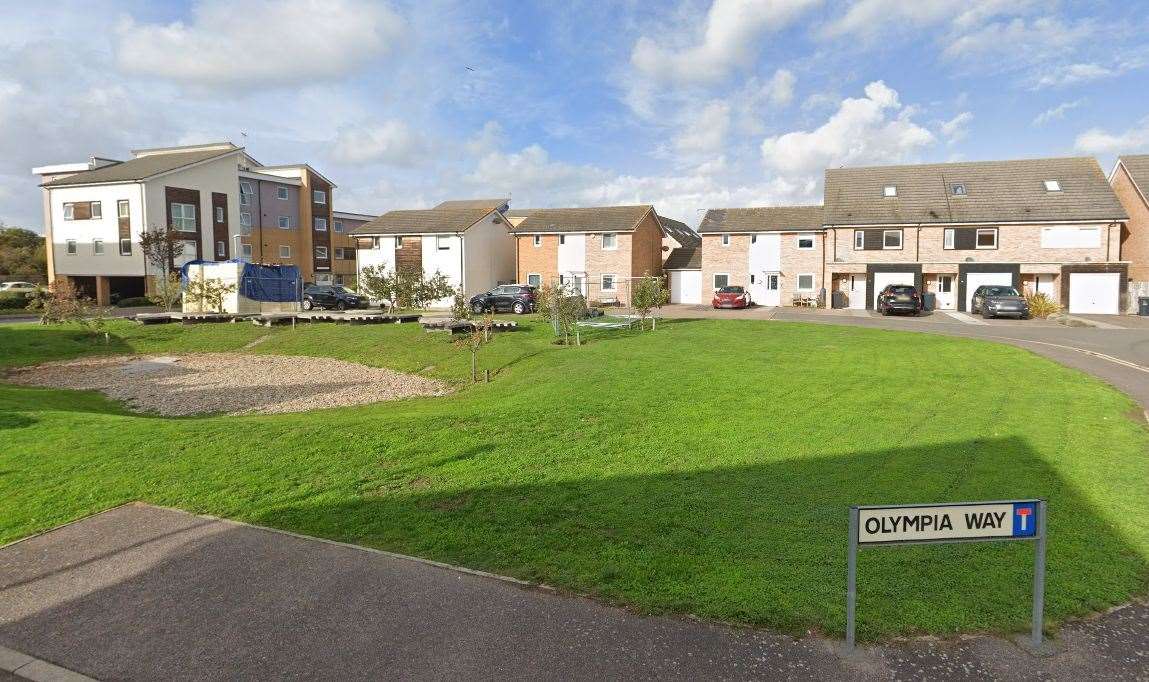Homes in Olympia Way, Whitstable, are an average of £160,000. Picture: Google