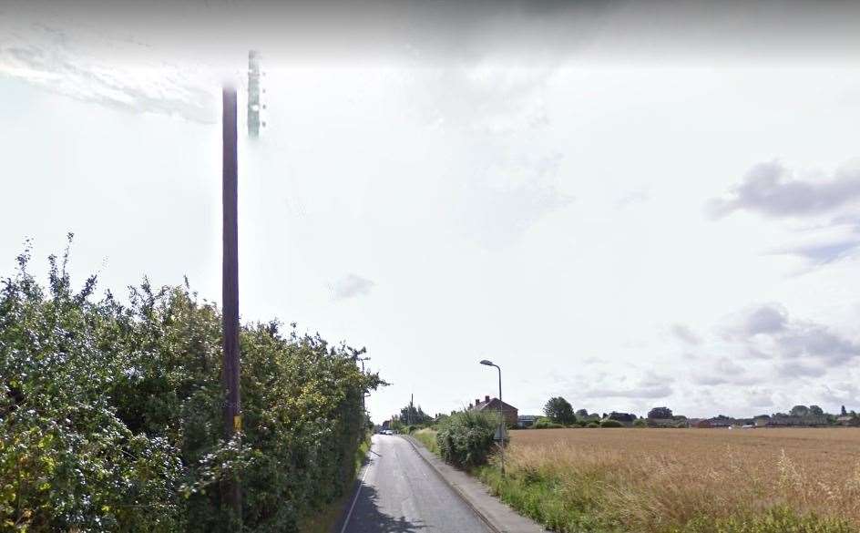 The crash happened along Lower Road in Teynham. Picture: Google Maps