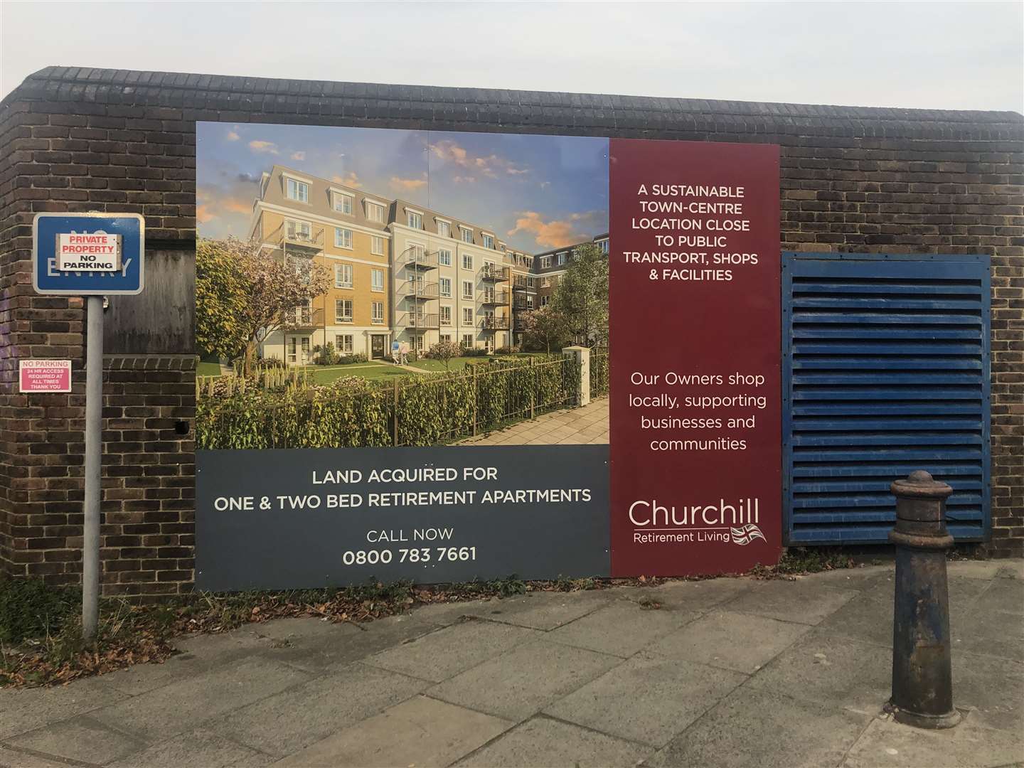 Gravesham Borough Council's planning committee voted unanimously to grant planning permission to Churchill Retirement Living