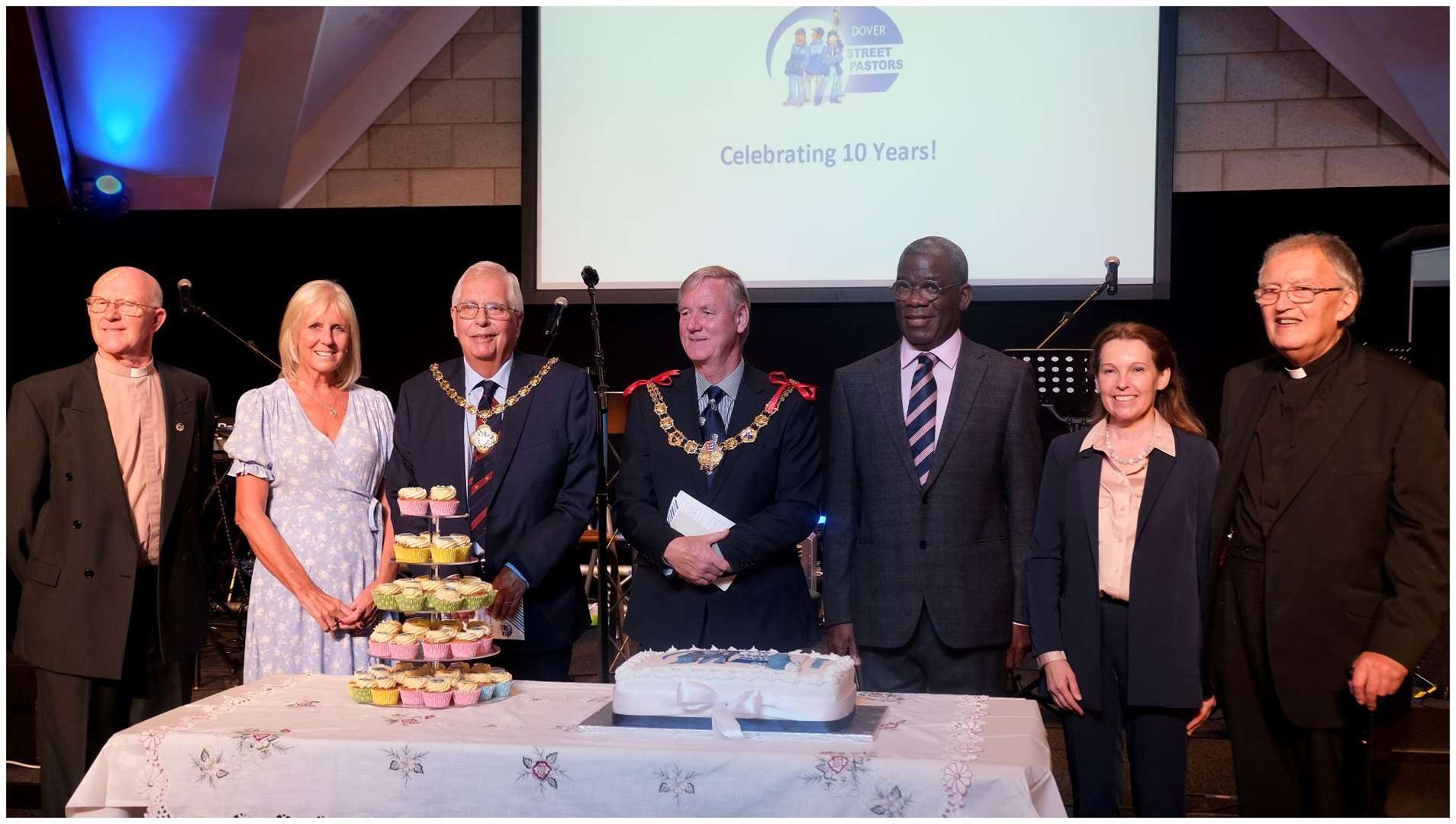 Special guests and speakers at the Dover Street Pastors anniversary celebration. Picture by Marie McMonagle