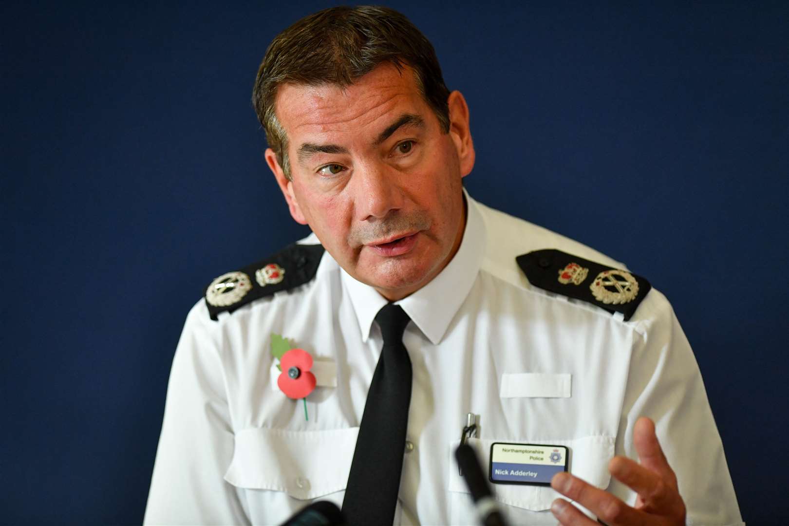 Chief Constable of Northamptonshire Police, Nick Adderley (Jacob King/PA)