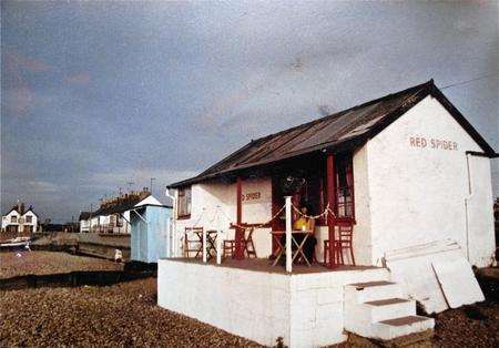 The old Red Spider cafe in Whitstable