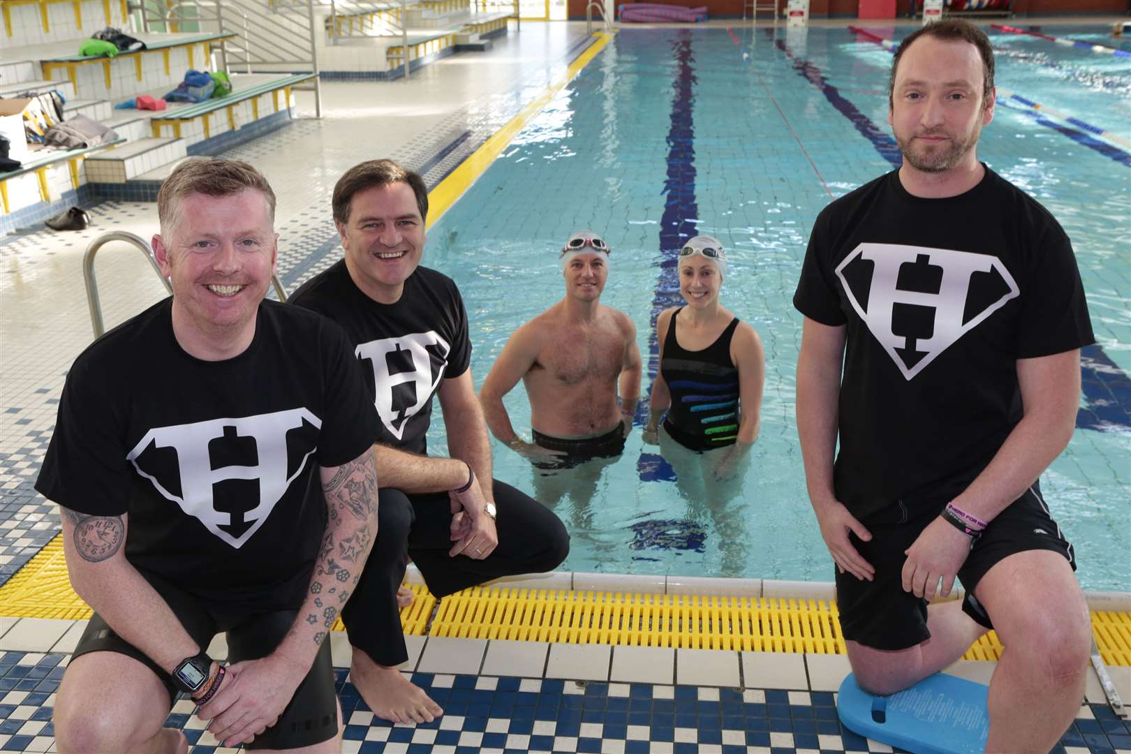 Hayley's Heroes took part in several endurance swims to raise money in her name
