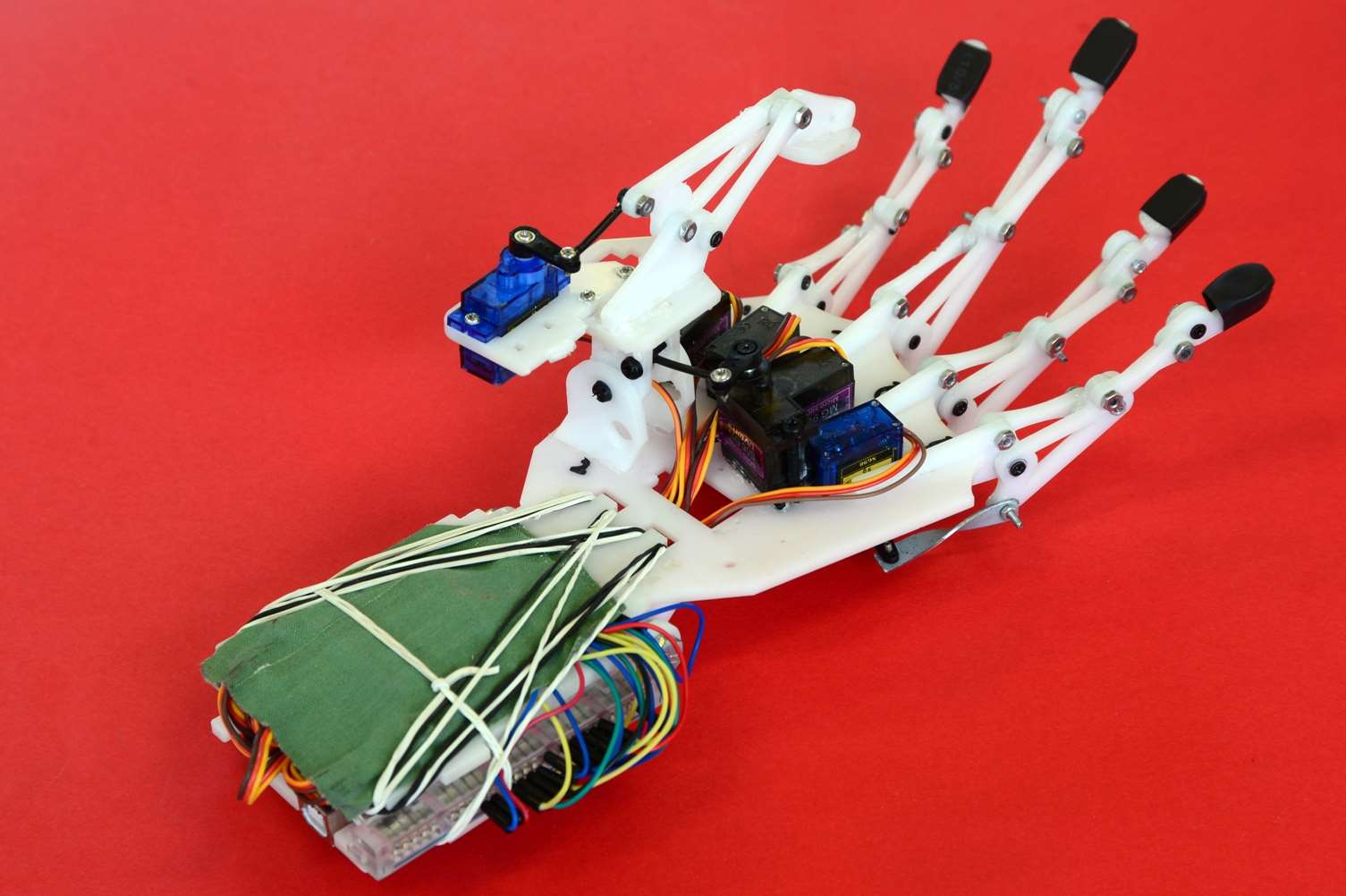 The low cost robotic arm is the latest project by Kent College's engineering team.