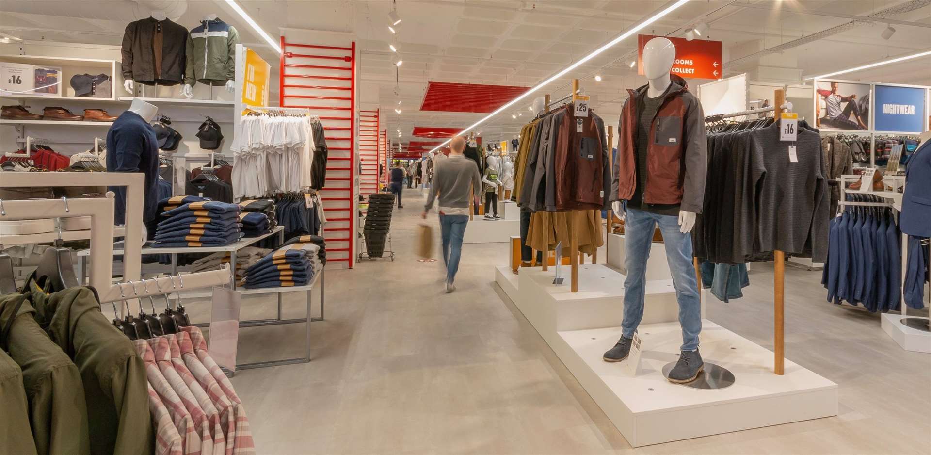 Inside the new Matalan store at the The Mall shopping centre in Maidstone