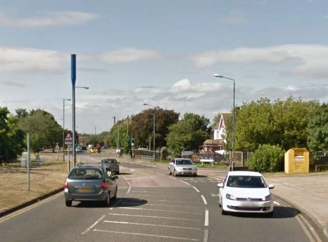 The incident happened in Coldharbour Road, Northfleet. Picture: Google.