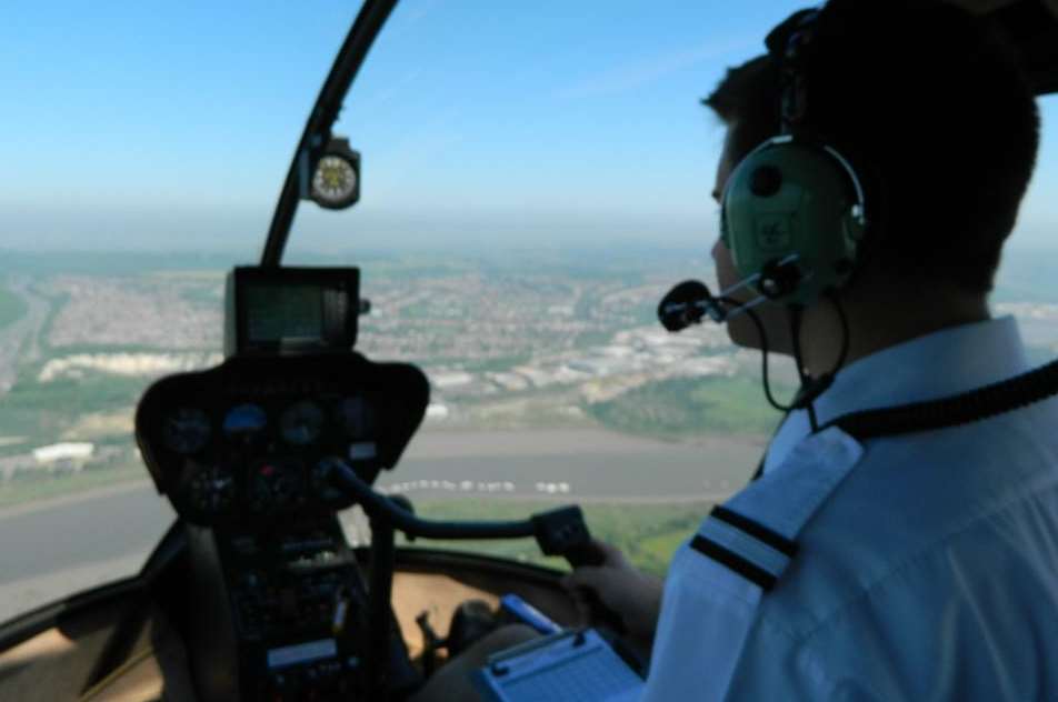 Teenager Paul Smith has become a fully qualified helicopter pilot