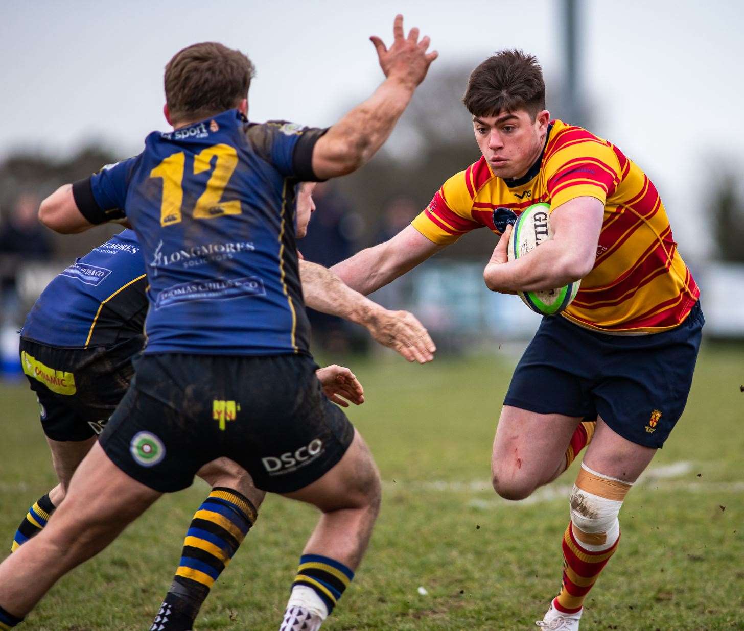 Medway's Max Bullock scored his side's try against Hertford. Picture: Jake Miles Sports Photography
