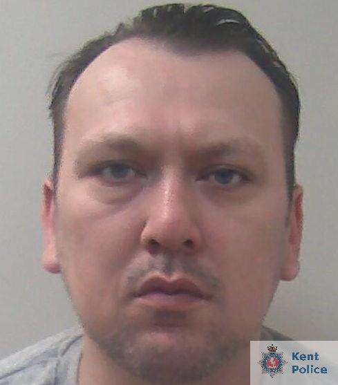 Darren Sheller was jailed for a robbery at a bookies in Maidstone (7197460)
