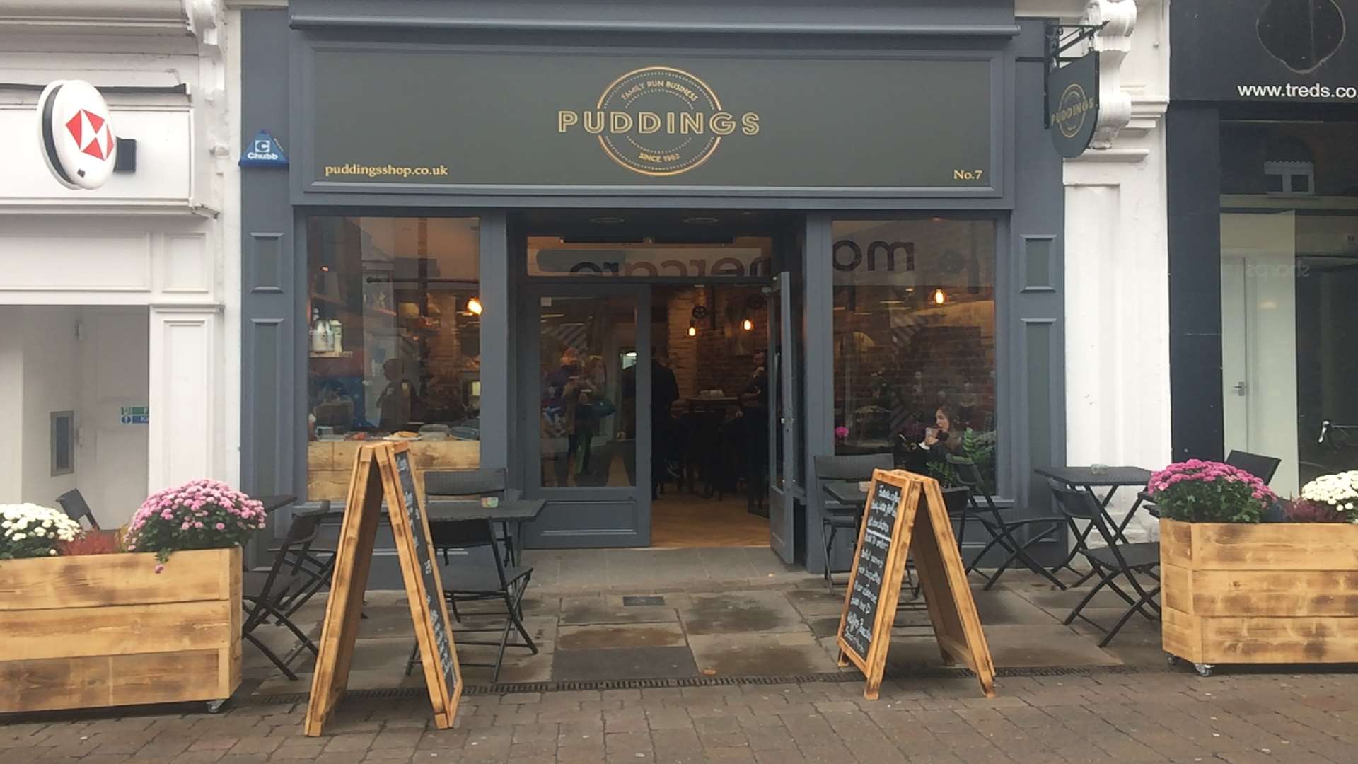 Puddings in Week Street, Maidstone