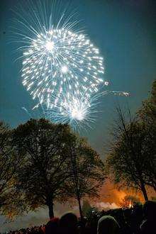 Fireworks in Gillingham