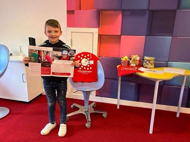 Last summer Ronnie raised £2,000 to purchase the special cooling pad and memory boxes for causes that help bereaved families