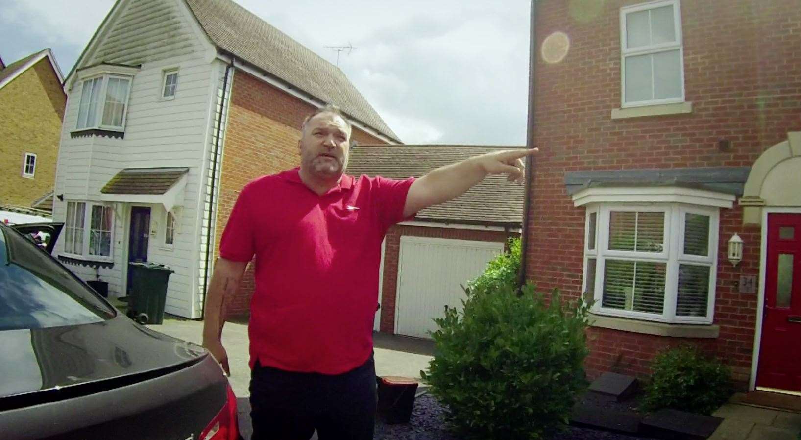 Neil 'Razor' Ruddock at his Kent home