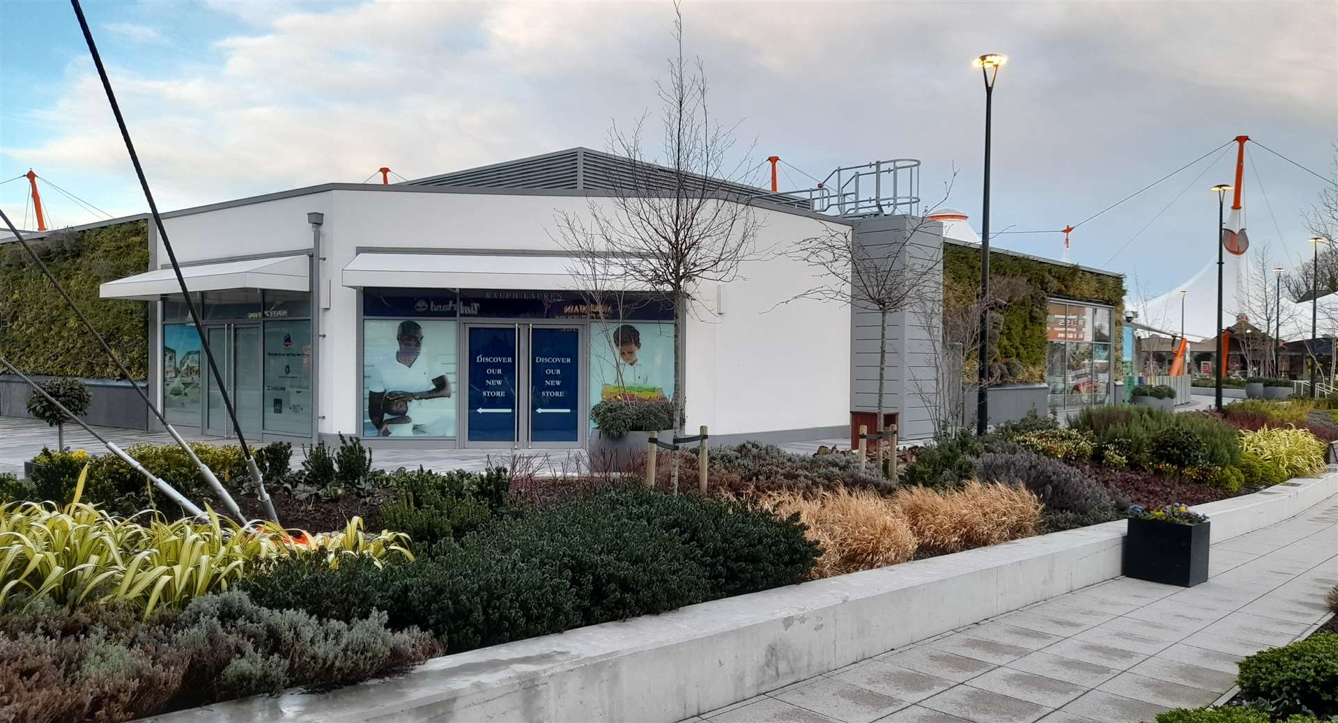 The Outlet's £90m extension opened in November 2019, but not all units are occupied