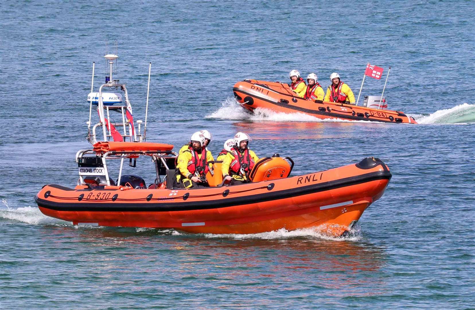 The Margate RNLI B class and D class lifeboats. Picture: RNLI Margate