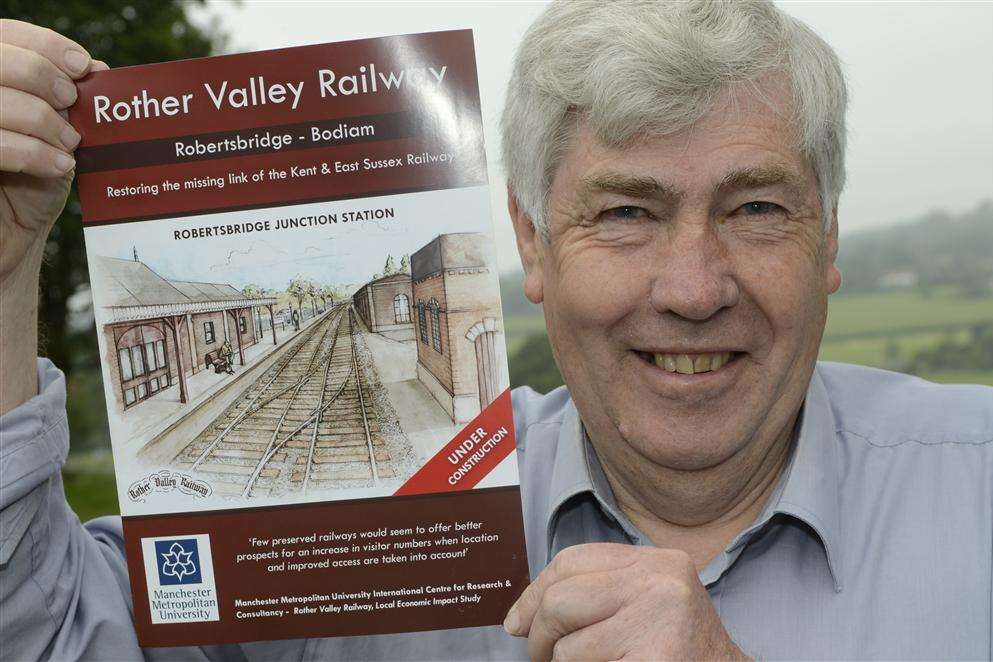 Mark Yonge, press officer for Rother Valley Railway