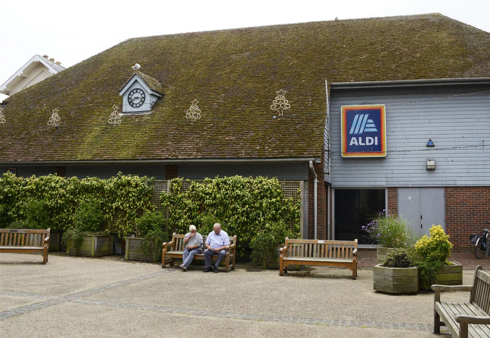 The former Aldi store in Hythe is up for sale