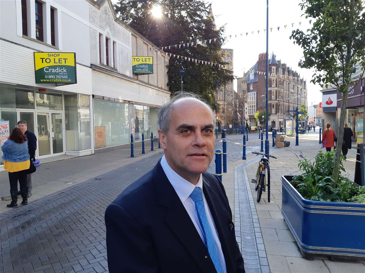 John Angell, chairman of Dover Town Team