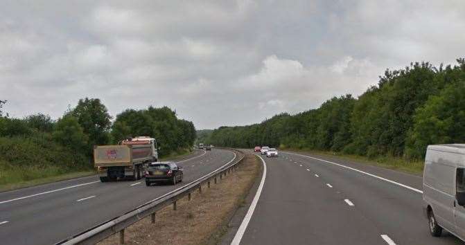 The M2 between Faversham and Sittingbourne will be closed on the coastbound for weekday nights throughout September