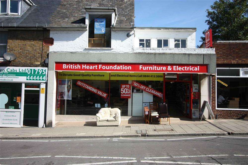 The British Heart Foundation Electrical and Furniture Store