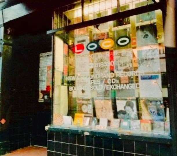 Loco Records as it was in Church Street, Chatham.