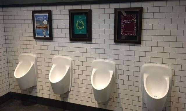Included in the major renovation works carried out in 2018, the toilets must have also received a full makeover.