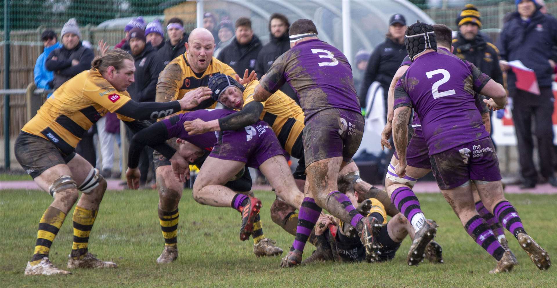 Canterbury forced on the defensive by Leicester Lions. Picture: Phillipa Hilton