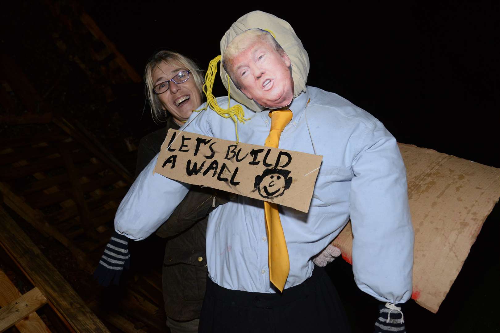 Landlord Suzi Bushell adds Donald Trump to the fire
