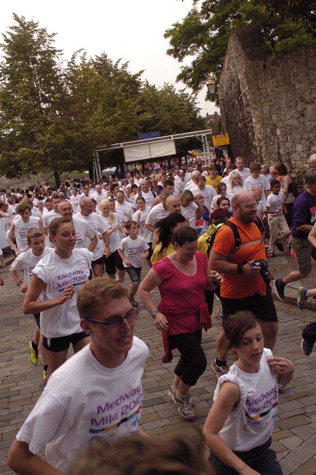 The Medway Mile 2012