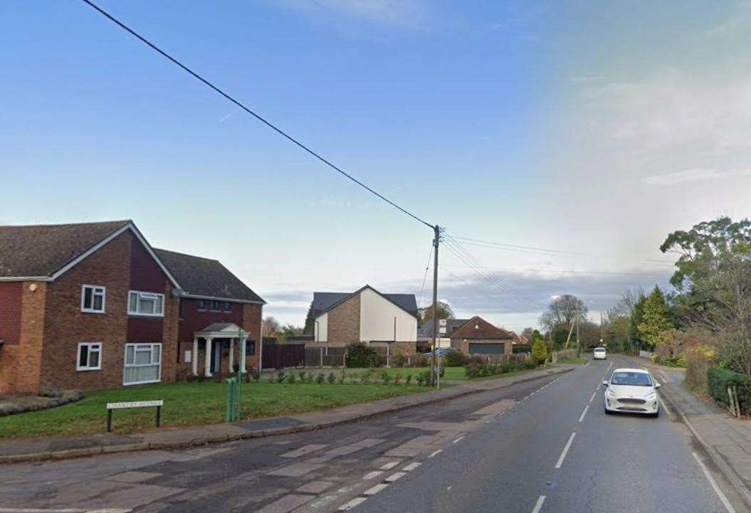 Those living in Ash Road in Hartley are experiencing low water pressure, while some have none at all. Picture: Google