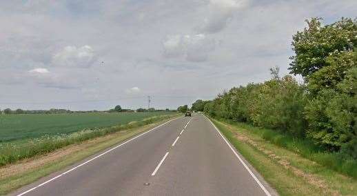 The accident occurred on the A259 near Old Romney. Photo: Google Street View