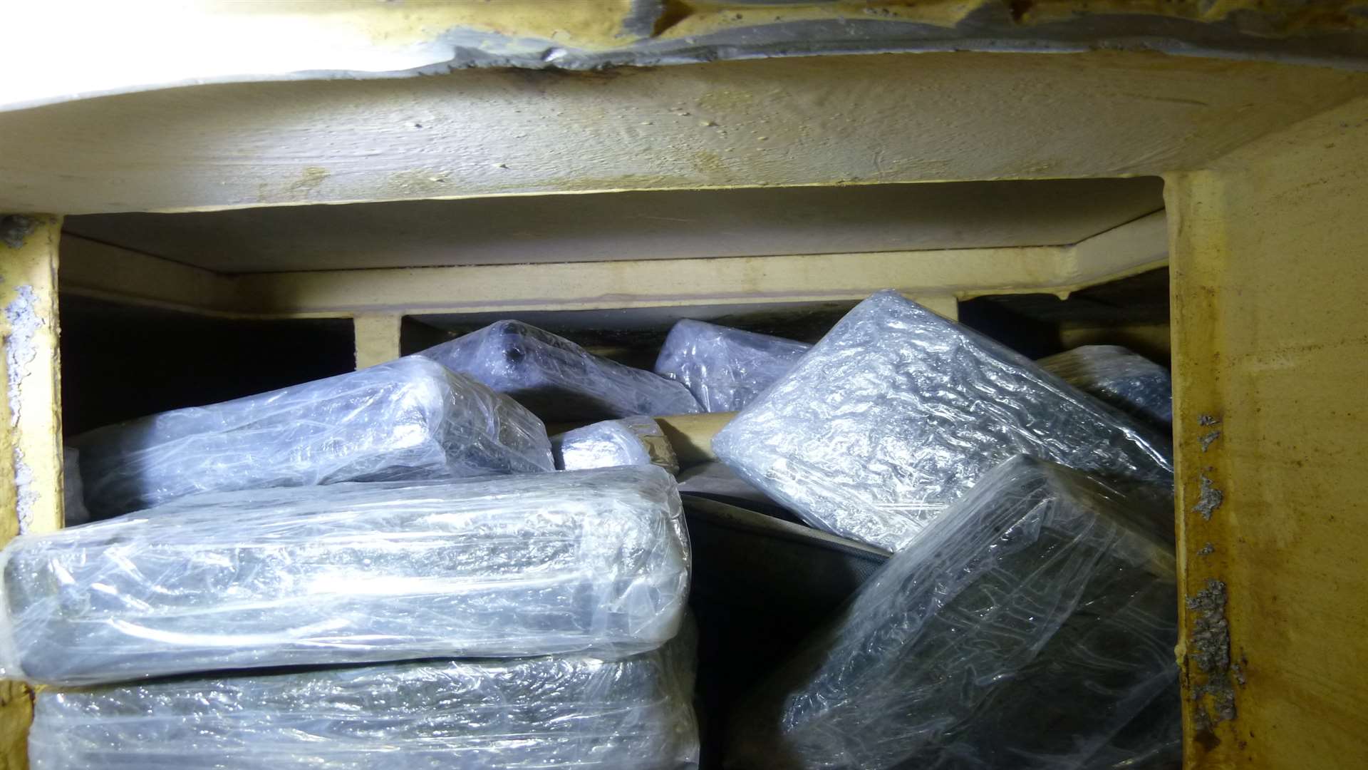 The drugs have an estimated potential street value in excess of £56 million.