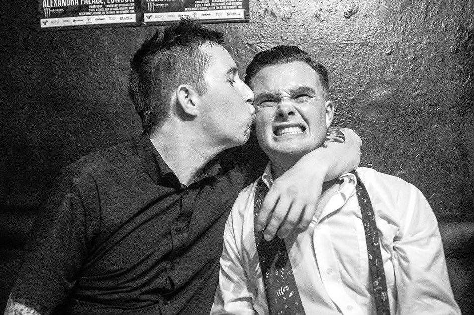 Laurie Vincent and Isaac Holman from Soft Play, formerly known as Slaves. Picture: Laurie Vincent