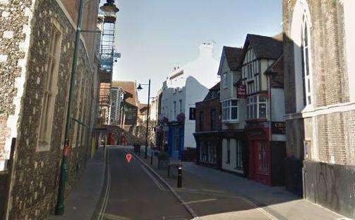 The Borough, Canterbury. Google street view (6960760)