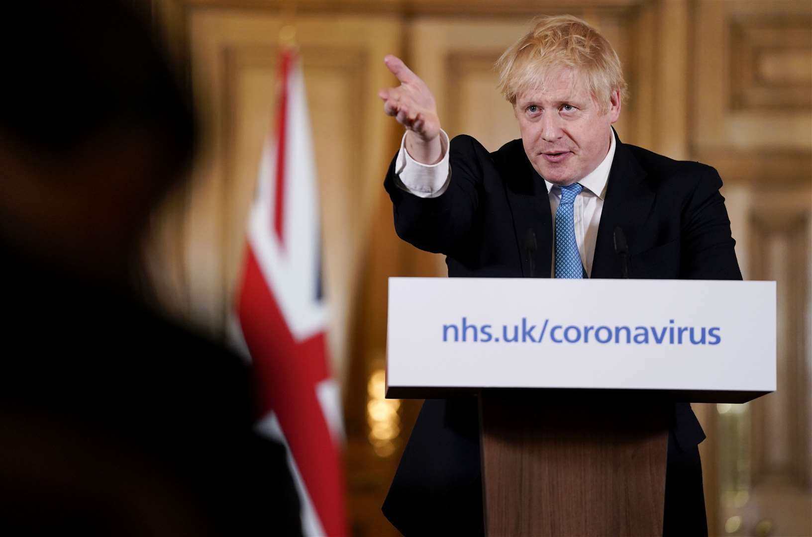 Prime Minister Boris Johnson announced tougher measures yesterday. Picture: Andrew Parsons / No 10 Downing Street