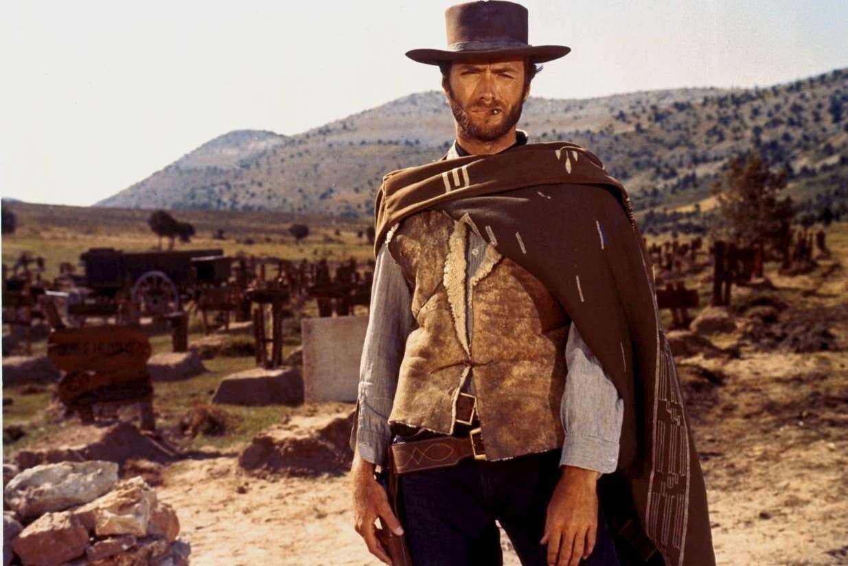 Clint Eastwood in The Good, The Bad and The Ugly. Picture: Lisa Caleno