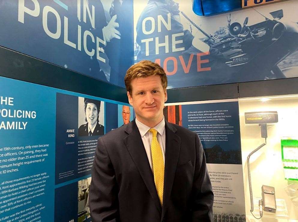 Police and Crime Commissioner for Kent, Matthew Scott