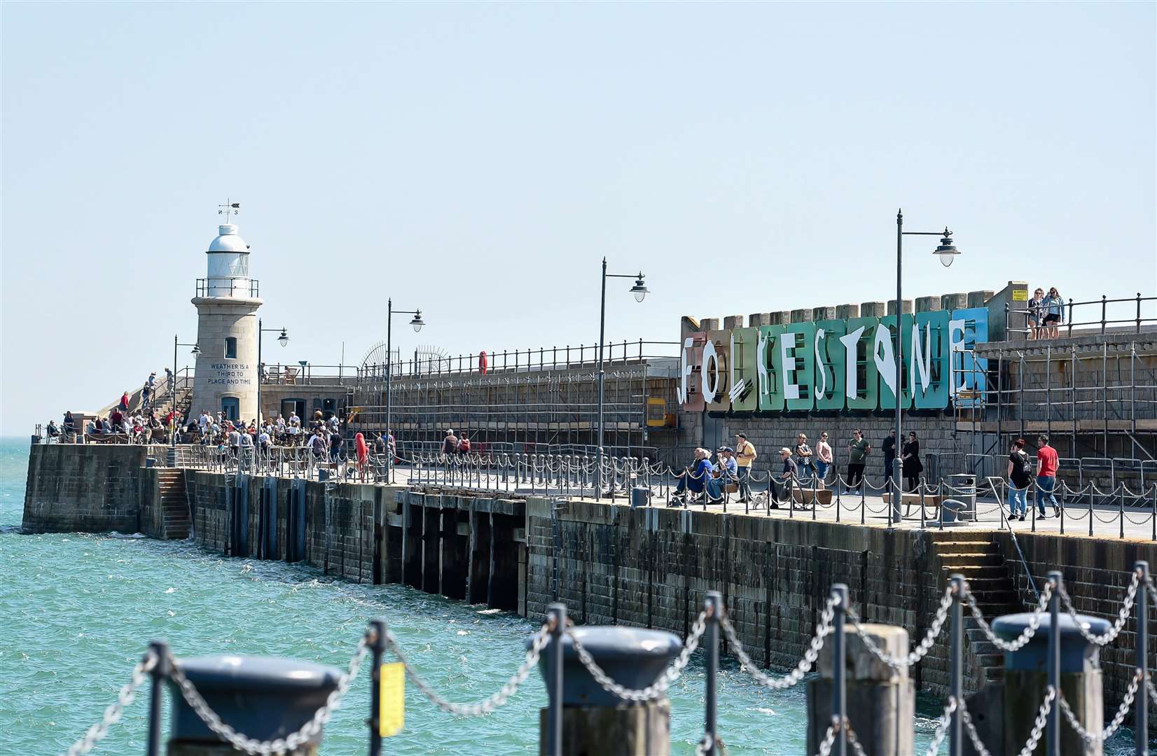 The Folkestone Harbour Arm - now a thriving food and drink site, once key to its cross-Channel trade. Picture: Alan Langley