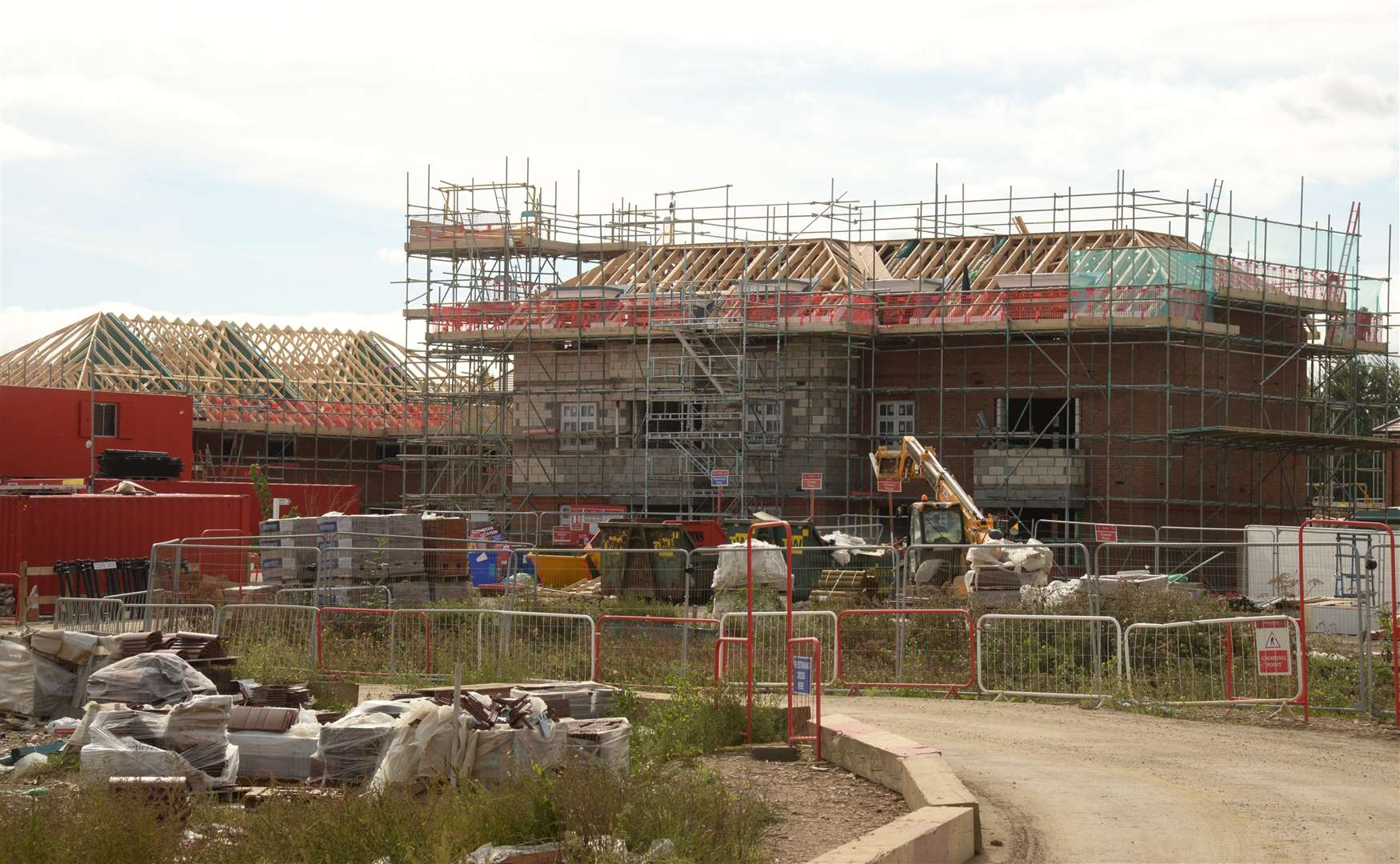 Housebuilding appears to be everywhere – but is it just a perception issue? Picture: Chris Davey